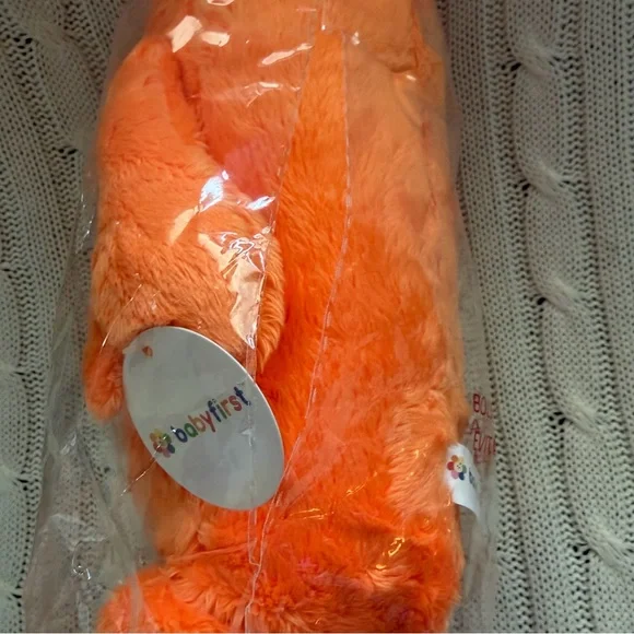 NEW Rare Baby First TV First Mate Huggs Plush Hugs Orange Stuffed Toy ABC Galaxy - Picture 3 of 6